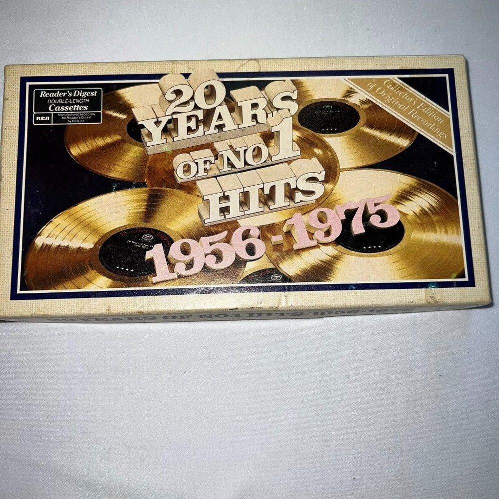 20 Years of No.1 Hits 1956-1975 Double Length Cassettes Reader's Digest RCA